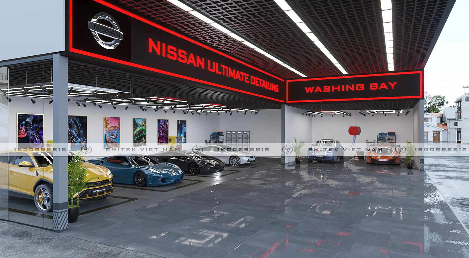 TƯ VẤN MỞ TRUNG TÂM CHĂM SÓC XE NISSAN BUÔN MA THUỘT