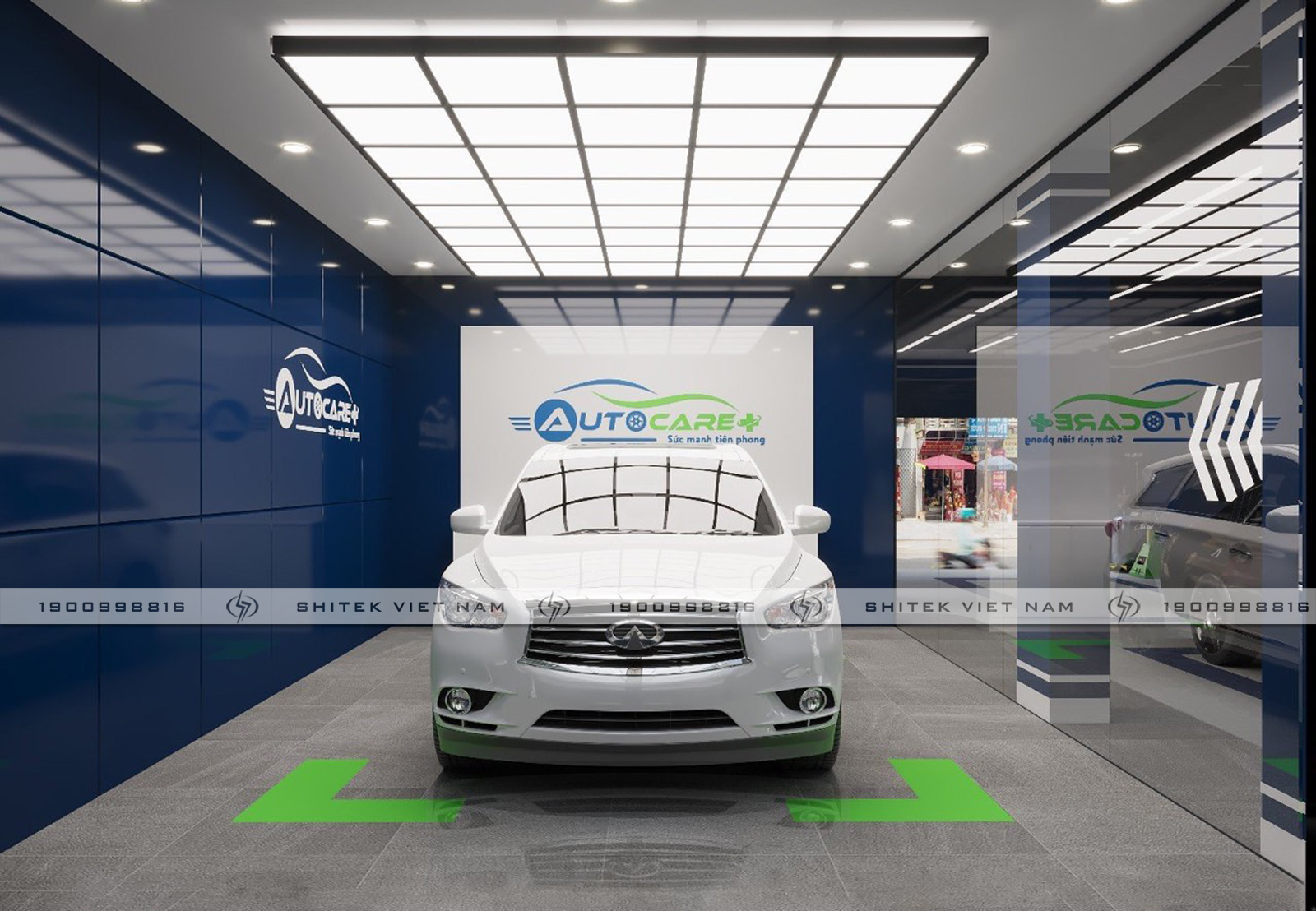 XÂY DỰNG TRUNG TÂM CHĂM SÓC Ô TÔ AUTOCARE