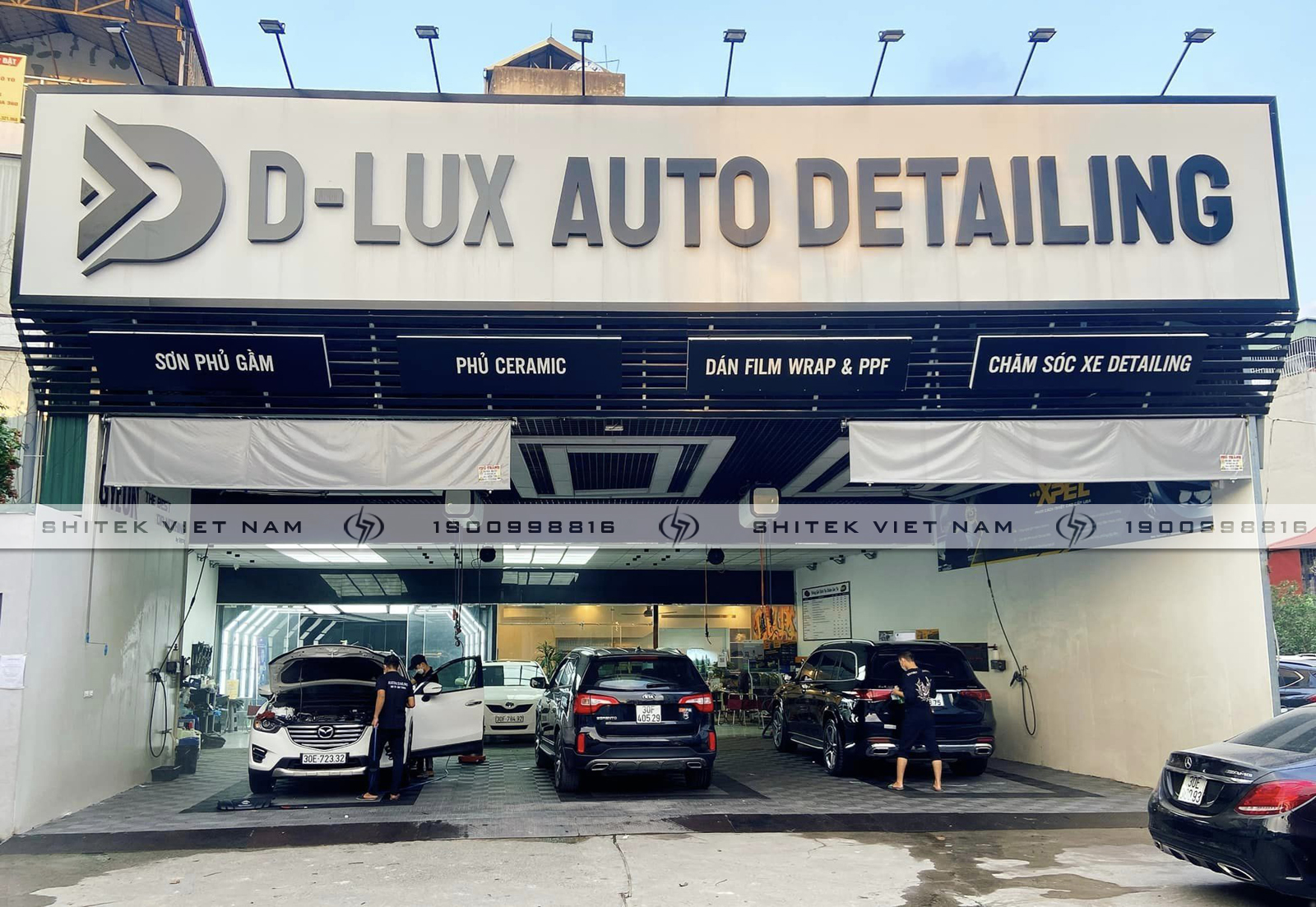 HÀNH TRÌNH SET UP TRUNG TÂM CHĂM SÓC XE D-LUX
